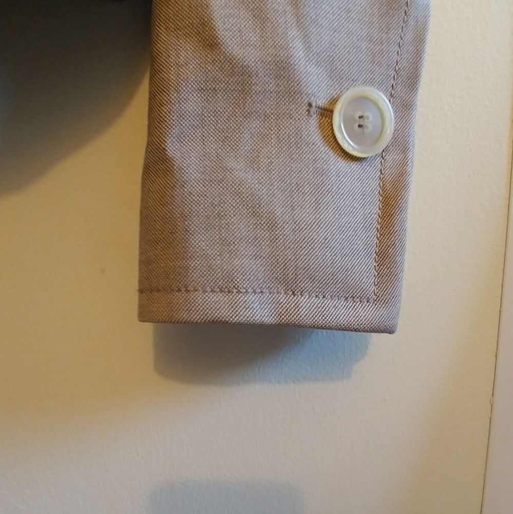 Akris Punto 100% Wolle-laine-wool Beige Blazer - Picture 11 of 14